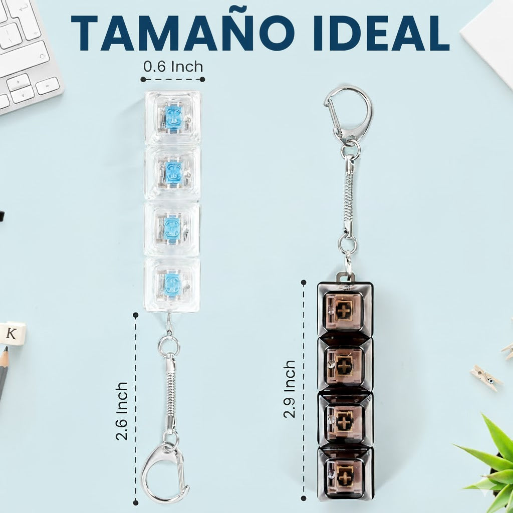 KeyLight Mini teclado Anti‑Estrés