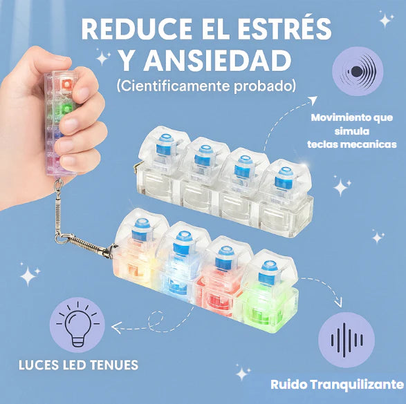 KeyLight Mini teclado Anti‑Estrés