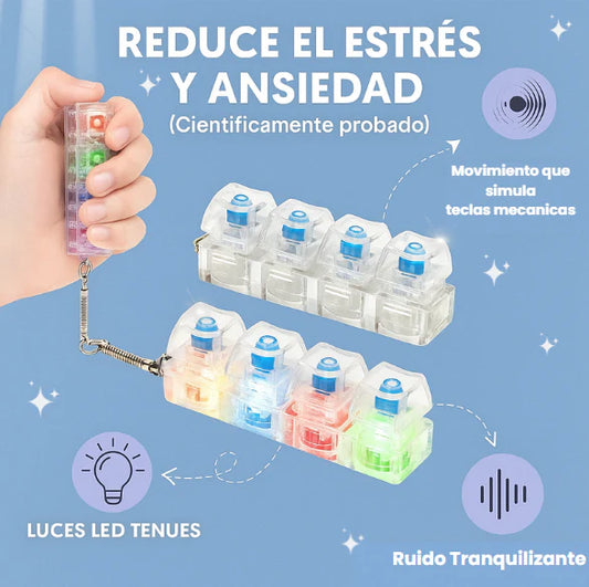 KeyLight Mini teclado Anti‑Estrés